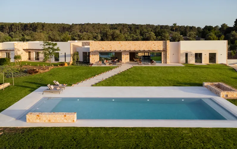 Lussuosa proprietà familiare con vista panoramica sul Tramuntana a Santa Maria