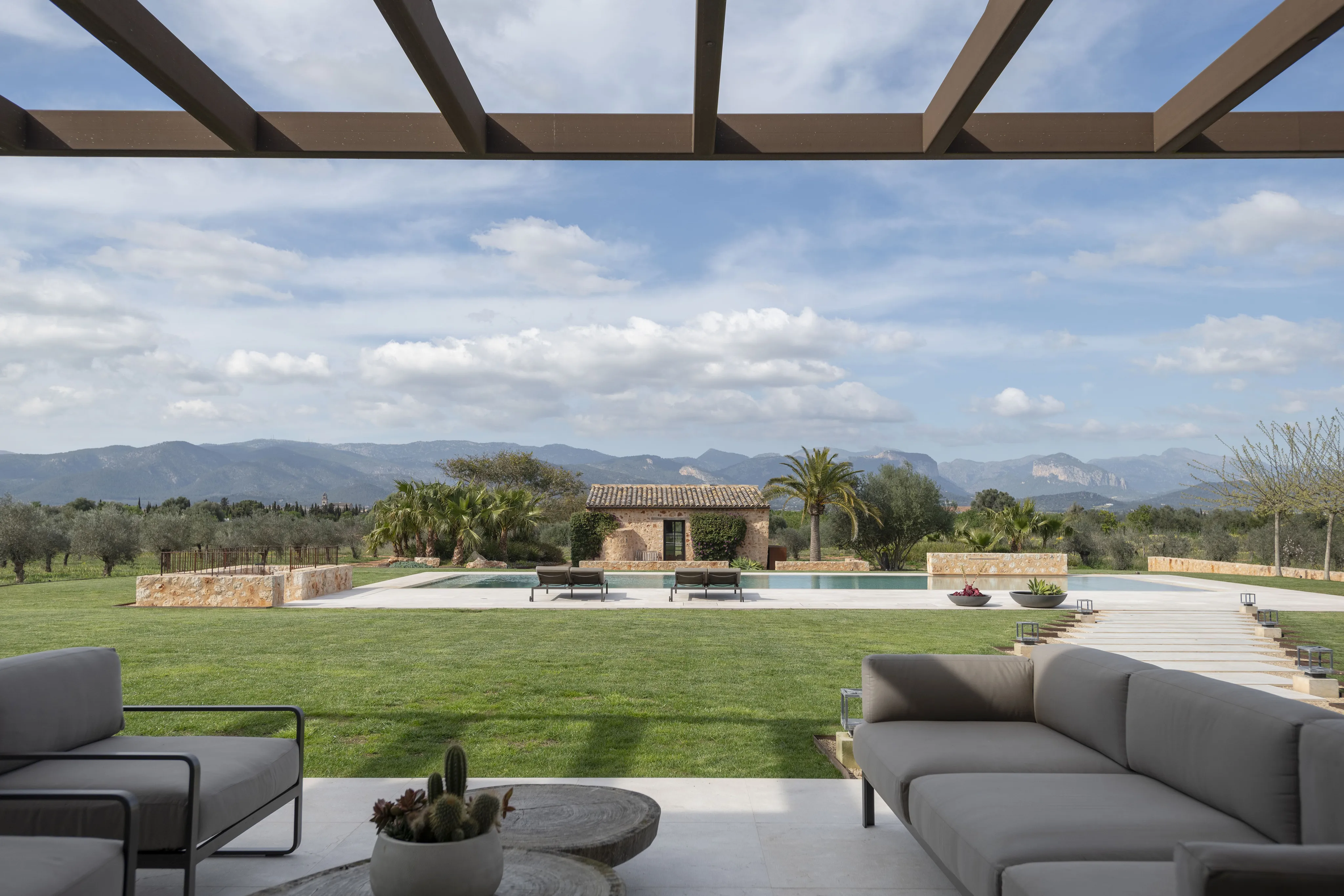 Lussuosa proprietà familiare con vista panoramica sul Tramuntana a Santa Maria-18