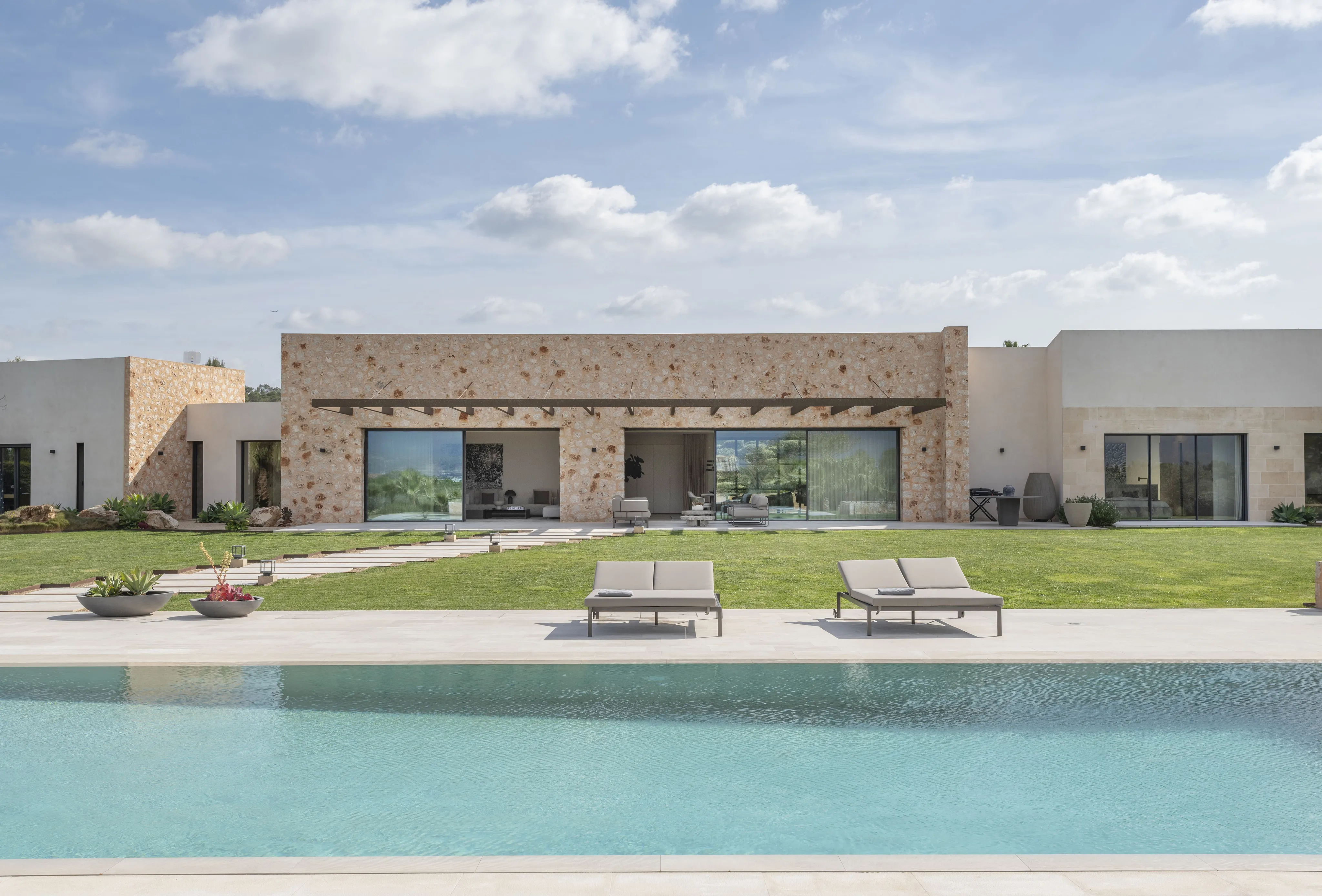 Lussuosa proprietà familiare con vista panoramica sul Tramuntana a Santa Maria-20