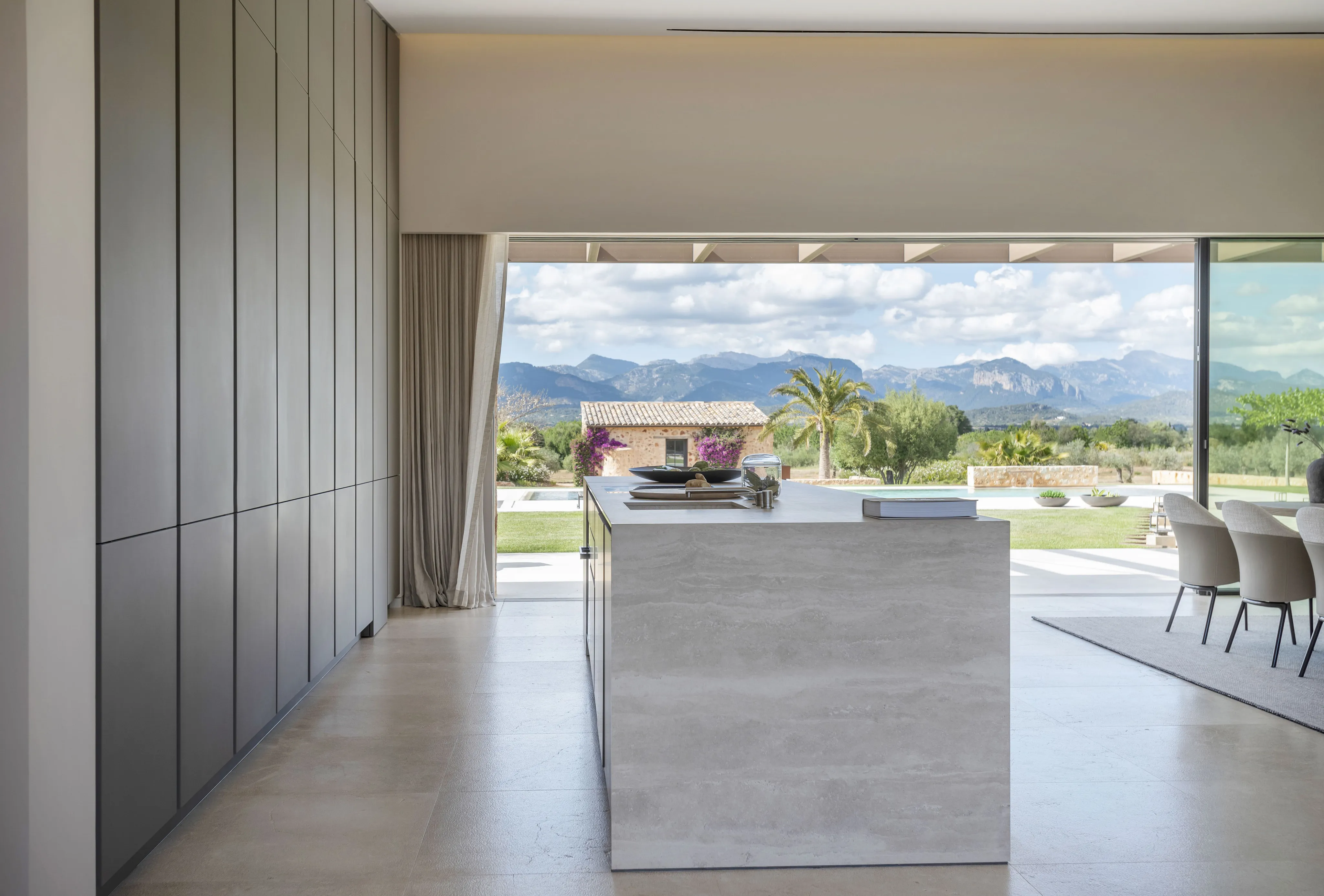 Lussuosa proprietà familiare con vista panoramica sul Tramuntana a Santa Maria-9