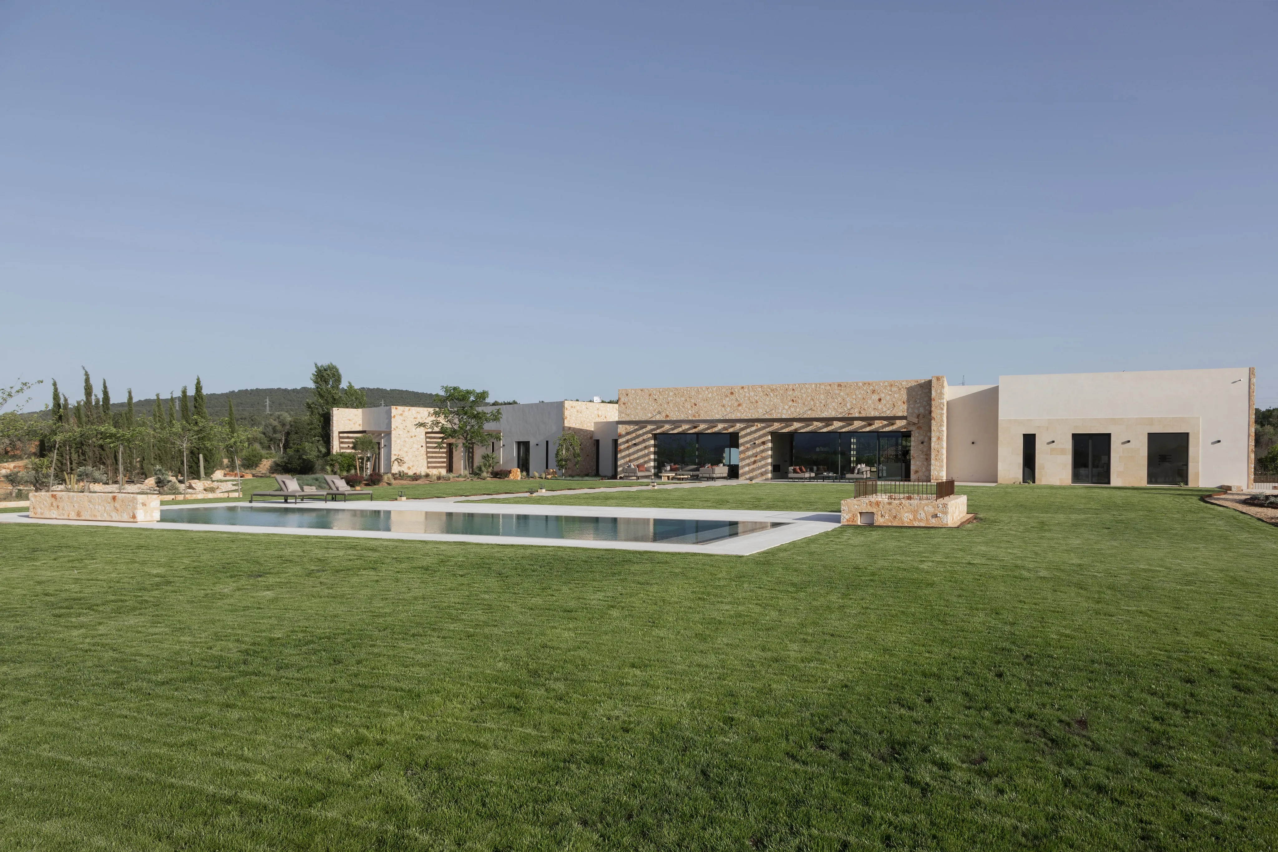 Luxury family estate with panoramic Tramuntana views in Santa Maria-23