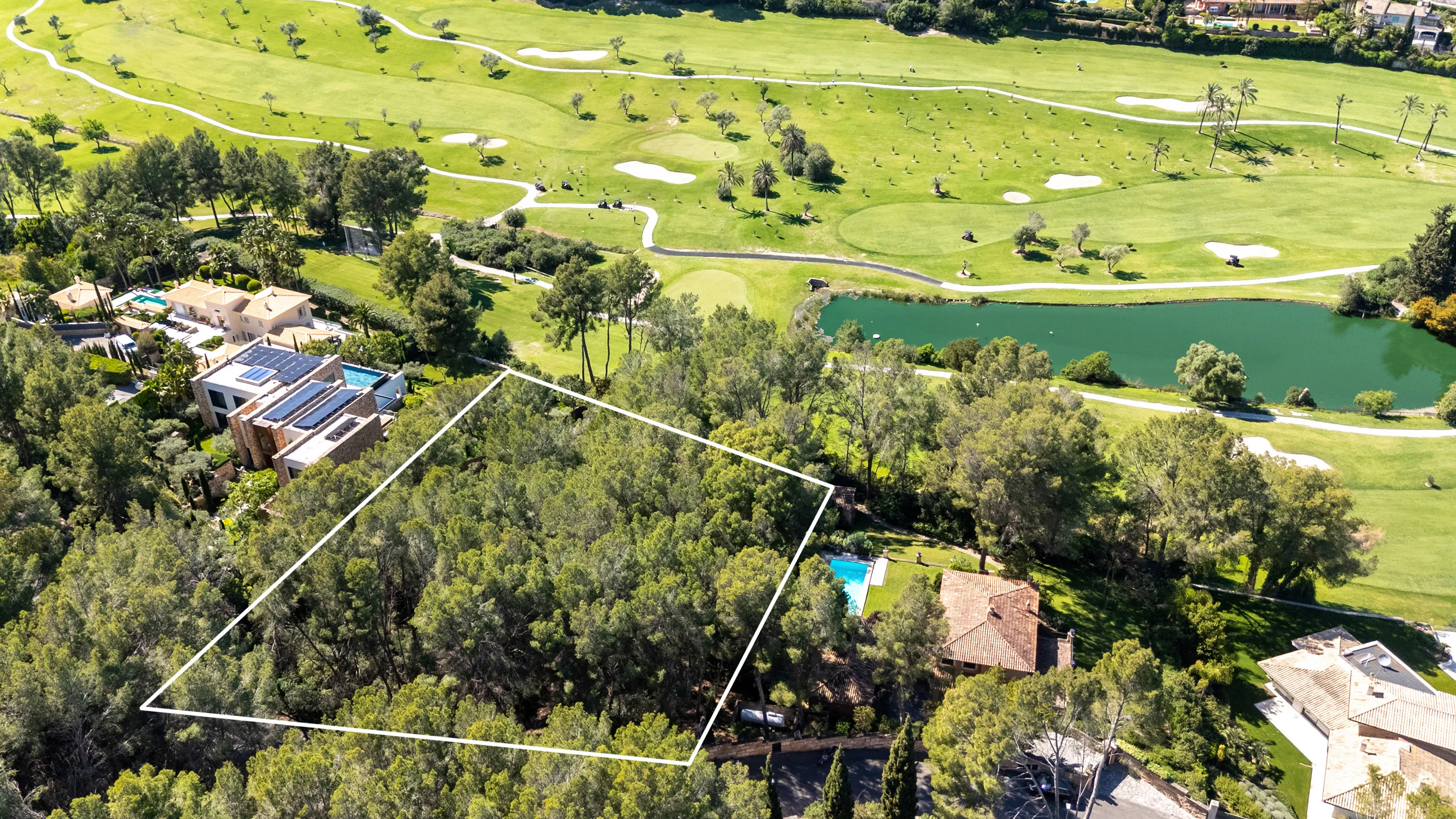 Spektakuläres Grundstück mit Golfblick in Son Vida-4