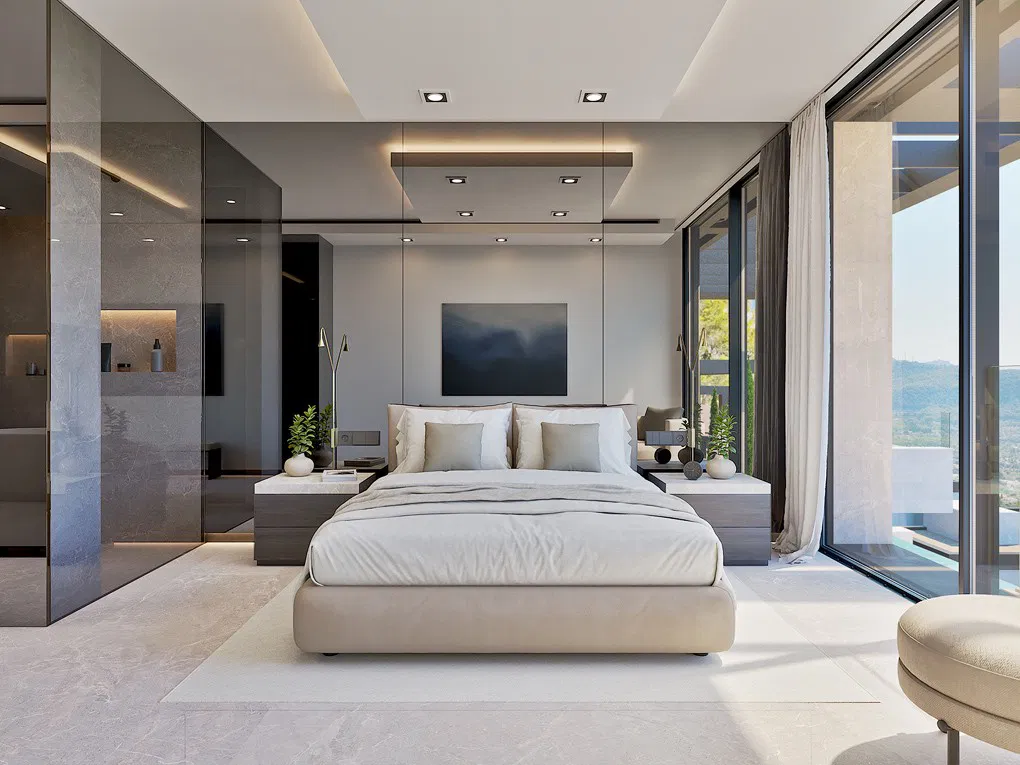 Aurum: villa premium di nuova costruzione con piscina privata a sfioro-11