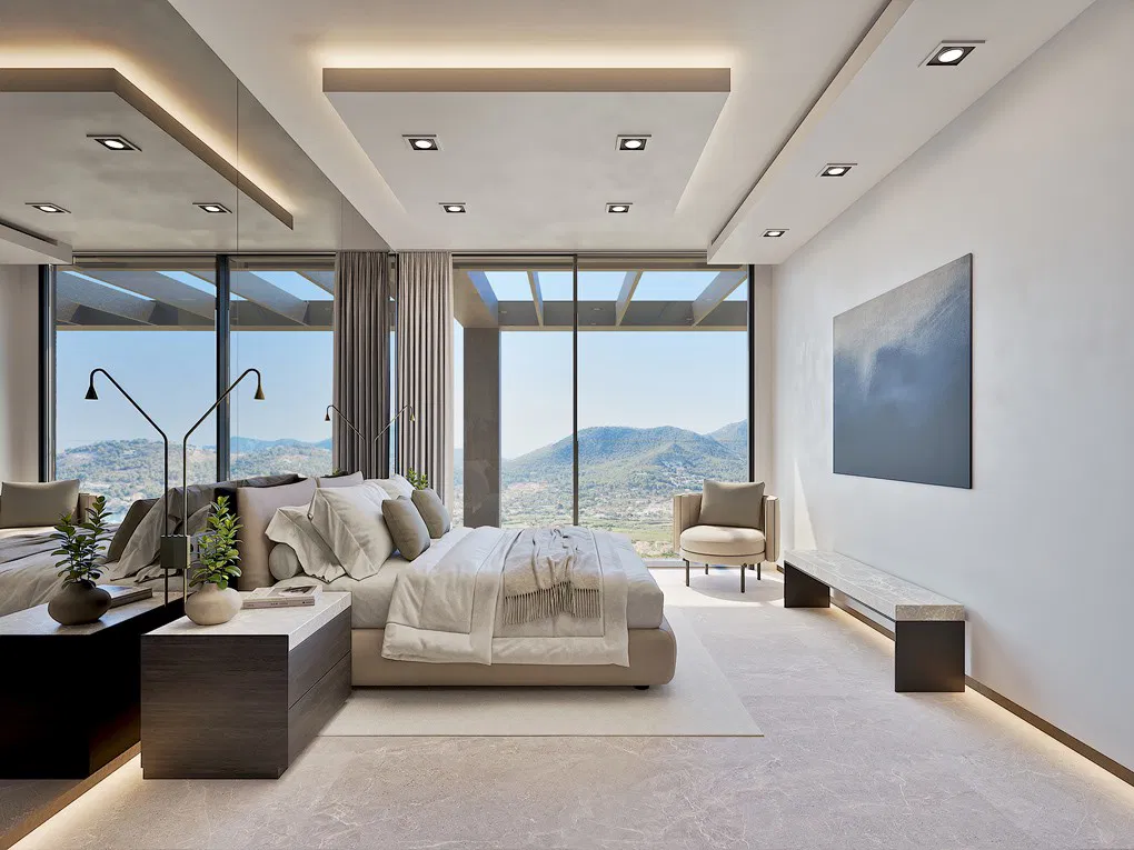 Aurum: villa premium di nuova costruzione con piscina privata a sfioro-9