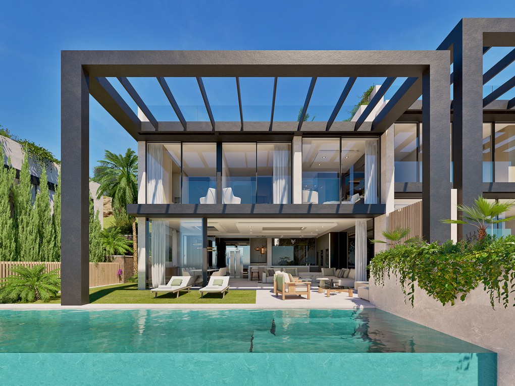 Aurum: villa premium di nuova costruzione con piscina privata a sfioro-2