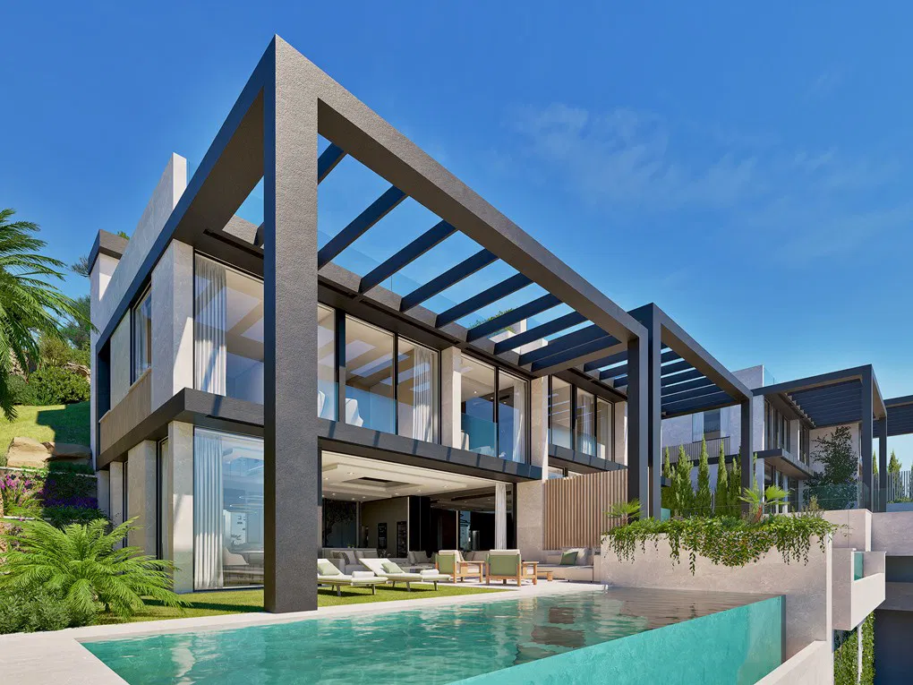 Aurum: villa premium di nuova costruzione con piscina privata a sfioro-5