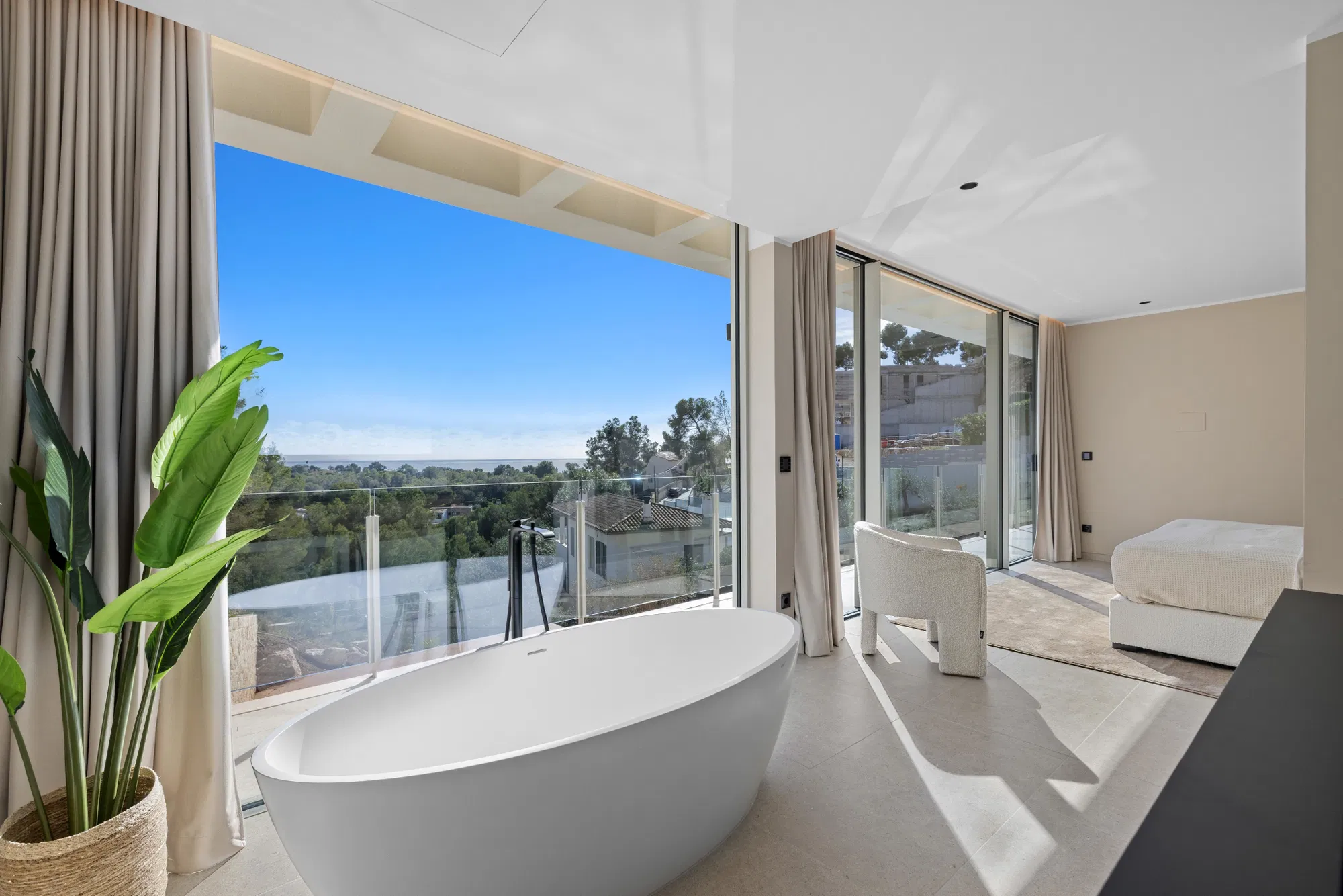 Moderna villa di lusso con vista sul mare-12