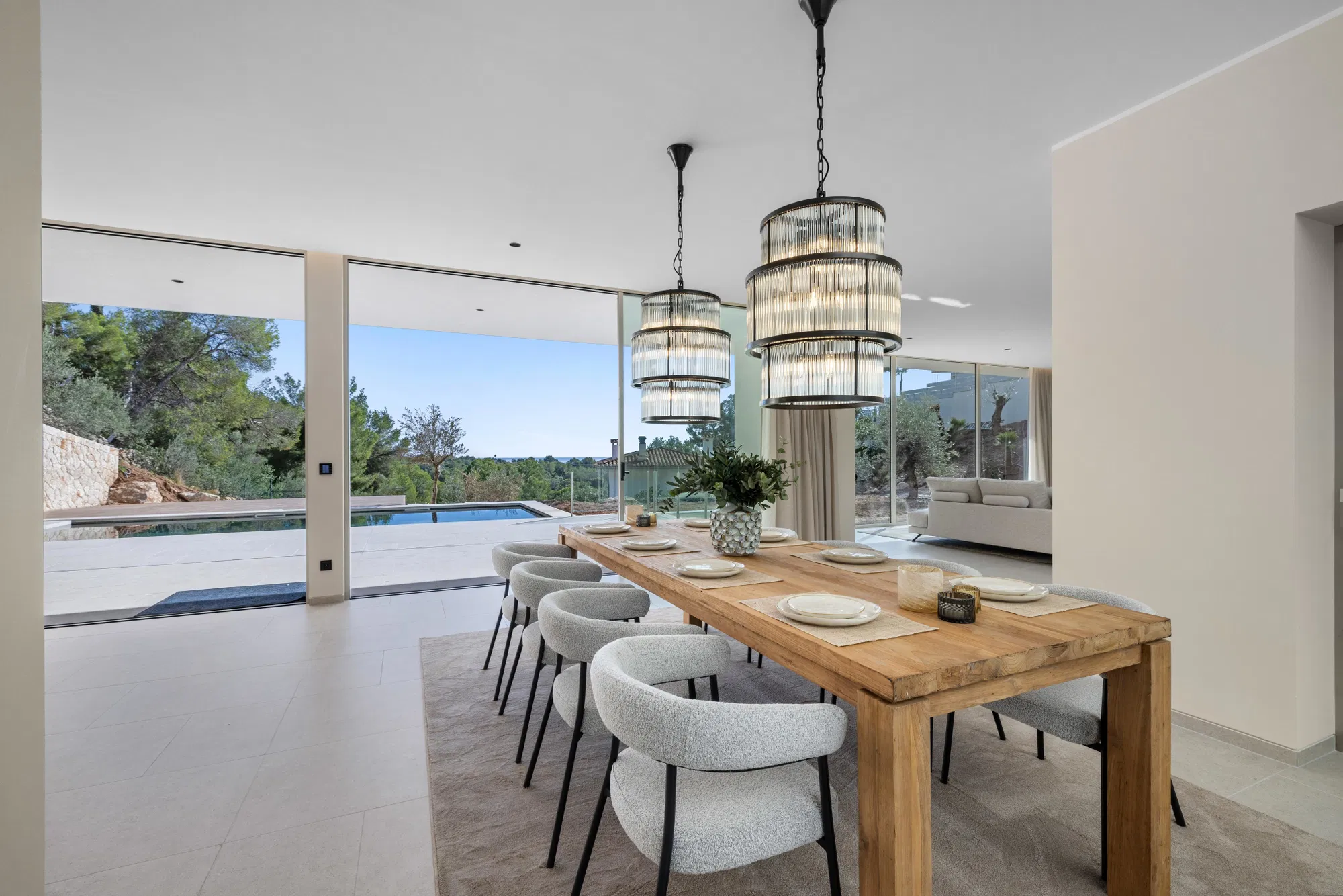 Moderna villa di lusso con vista sul mare-10