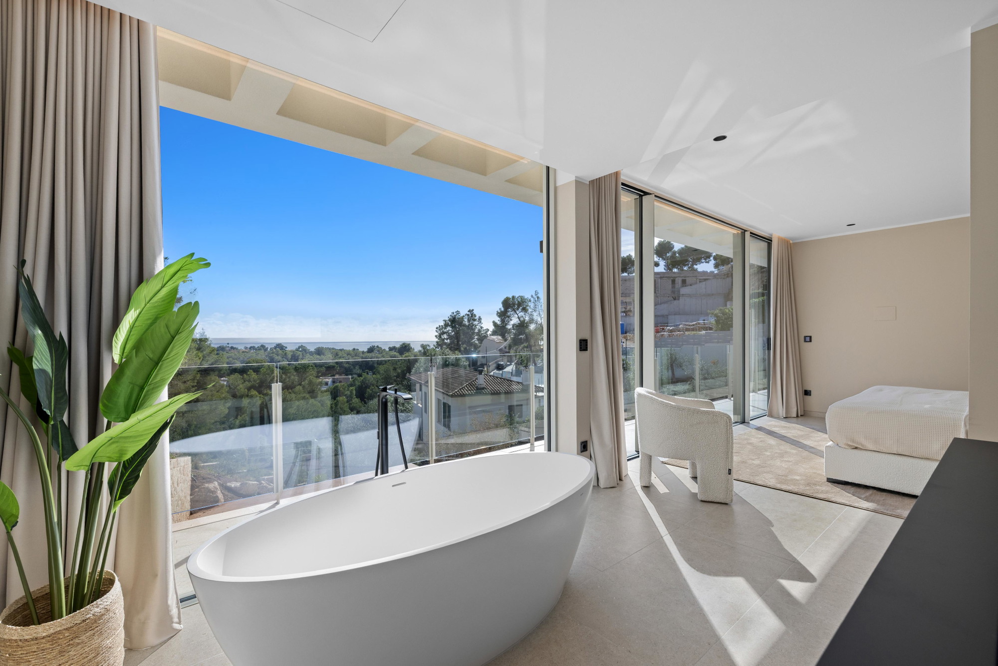 Moderna villa di lusso con vista sul mare-12
