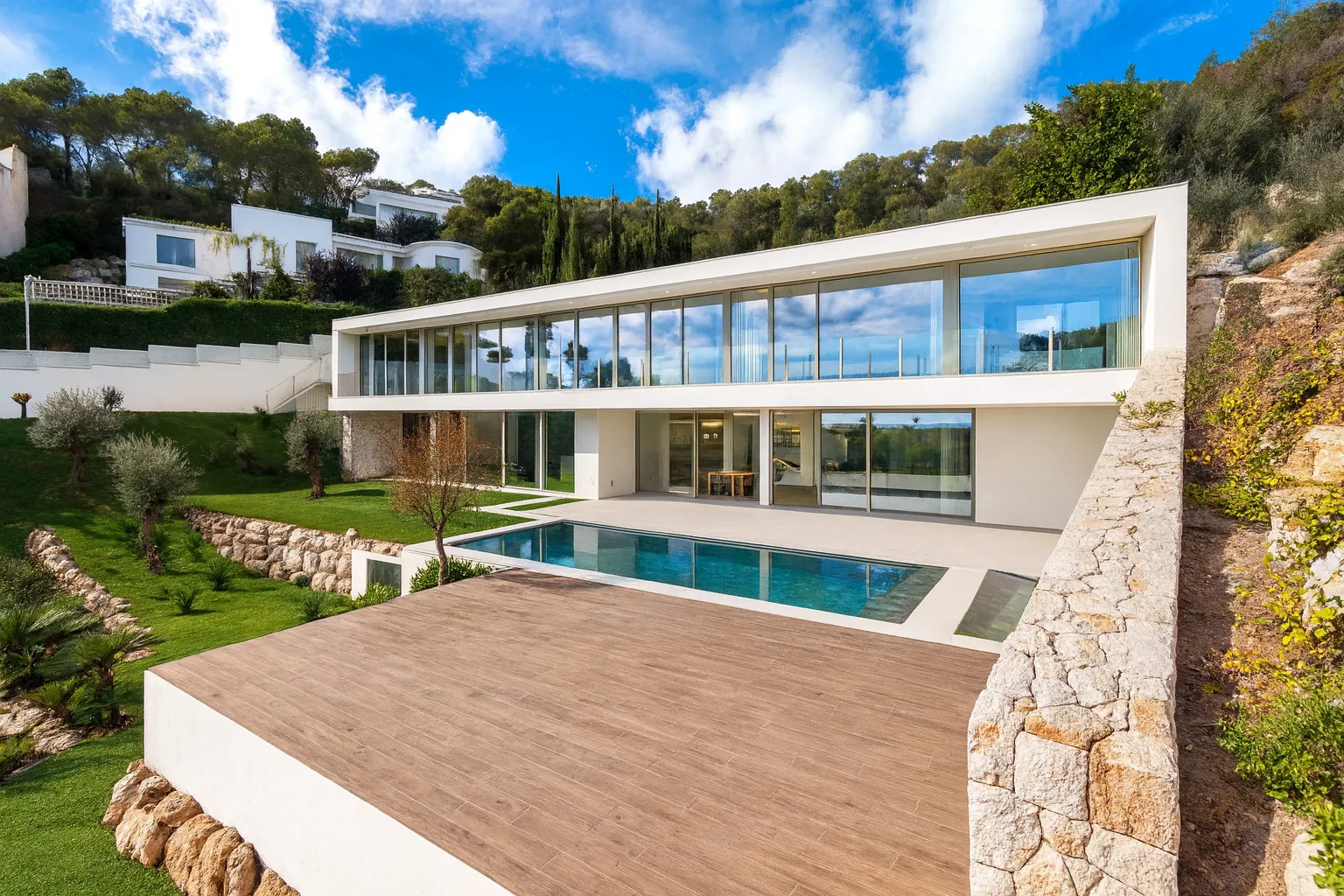 Modern luxury villa with sea views-2