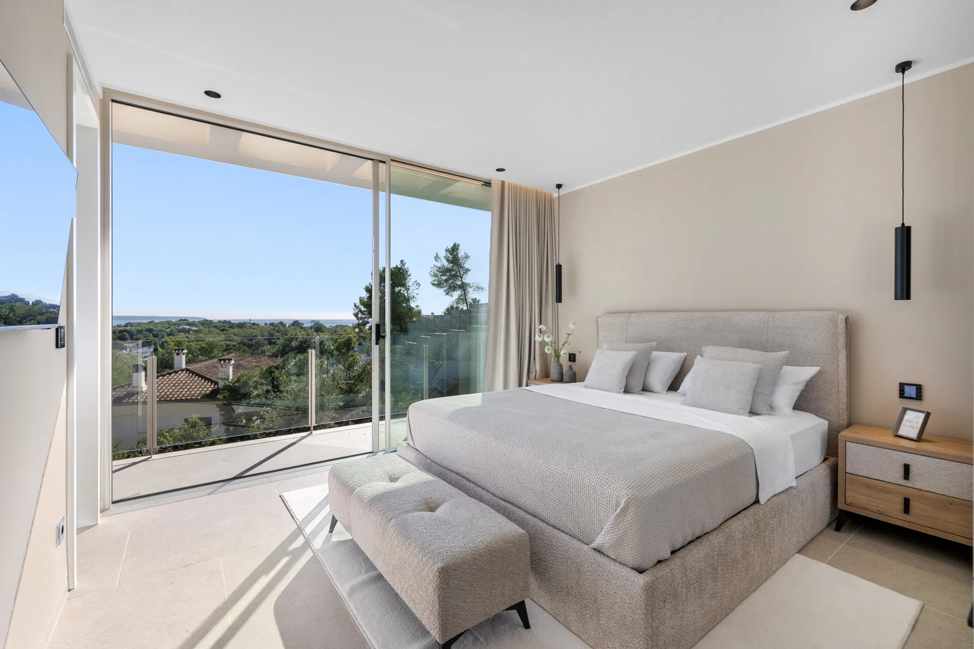 Moderna villa di lusso con vista sul mare-13