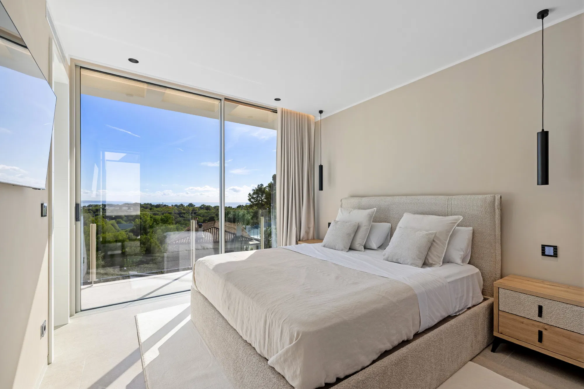 Moderna villa di lusso con vista sul mare-17