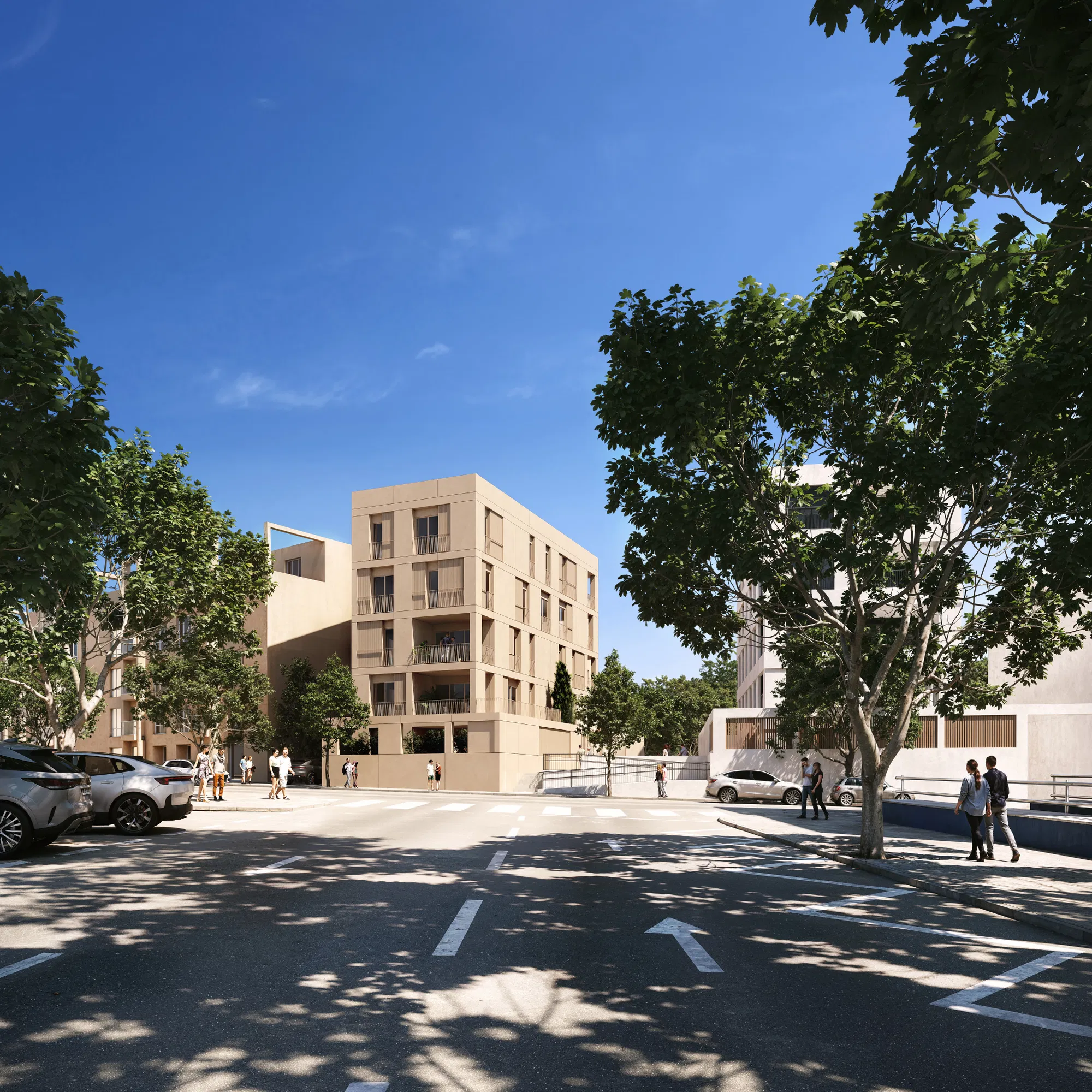 Apartamento moderno en exclusiva urbanización nueva con piscina cubierta en Palma-2