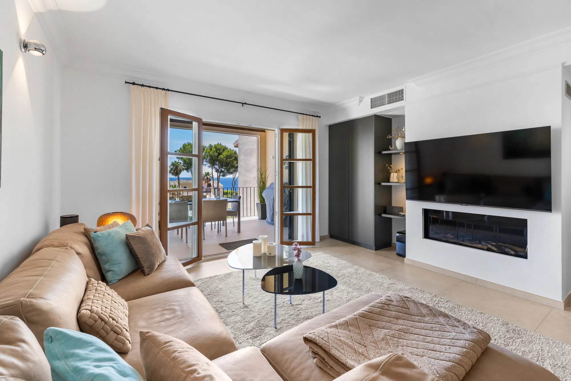 Panoramic frontline sea view penthouse in Nova Santa Ponsa-4