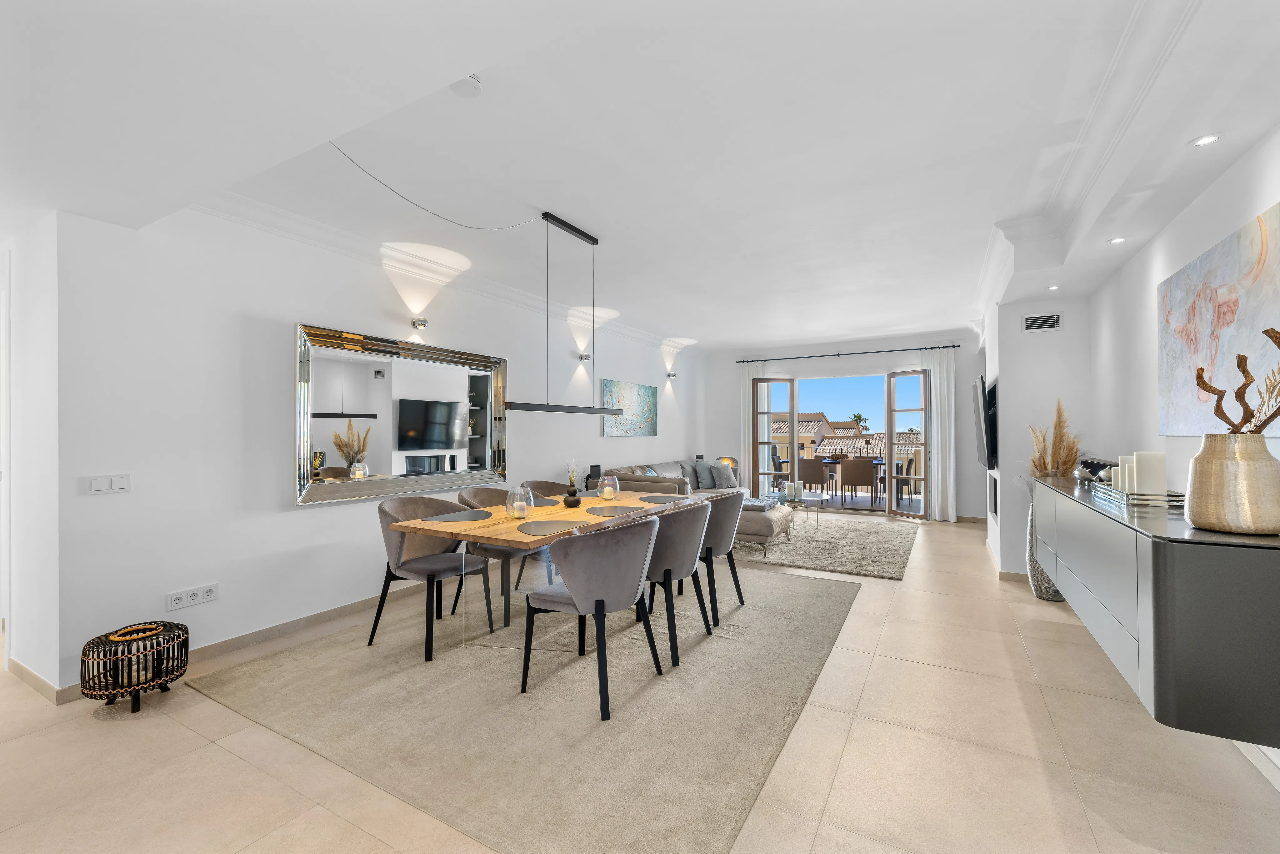 Penthouse med panoramaudsigt direkte ved havet i Nova Santa Ponsa-6