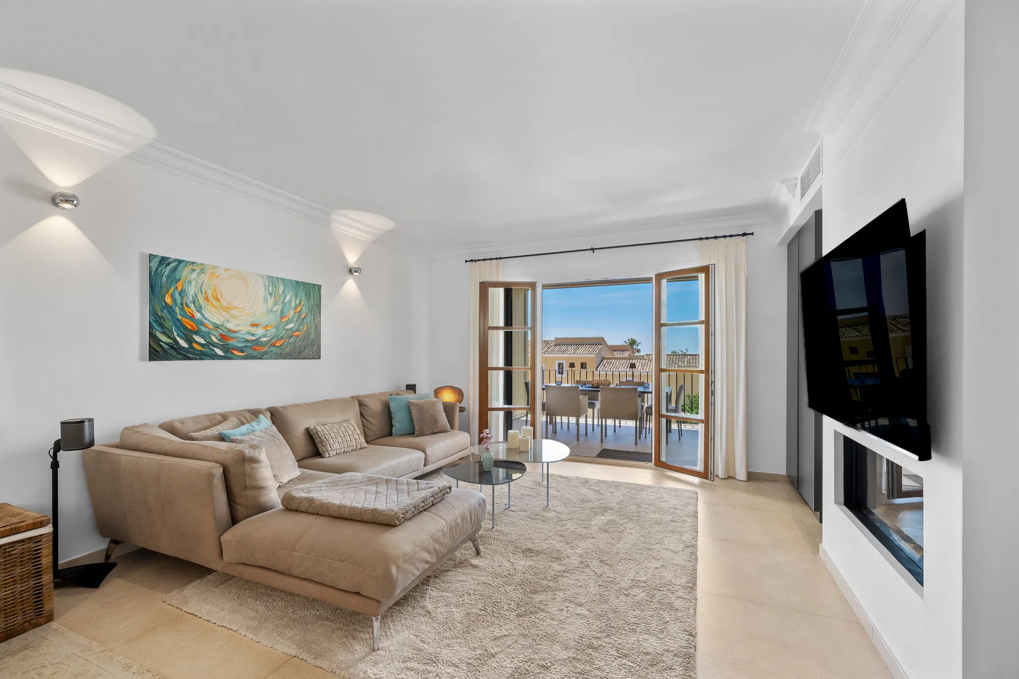 Panoramic frontline sea view penthouse in Nova Santa Ponsa-5