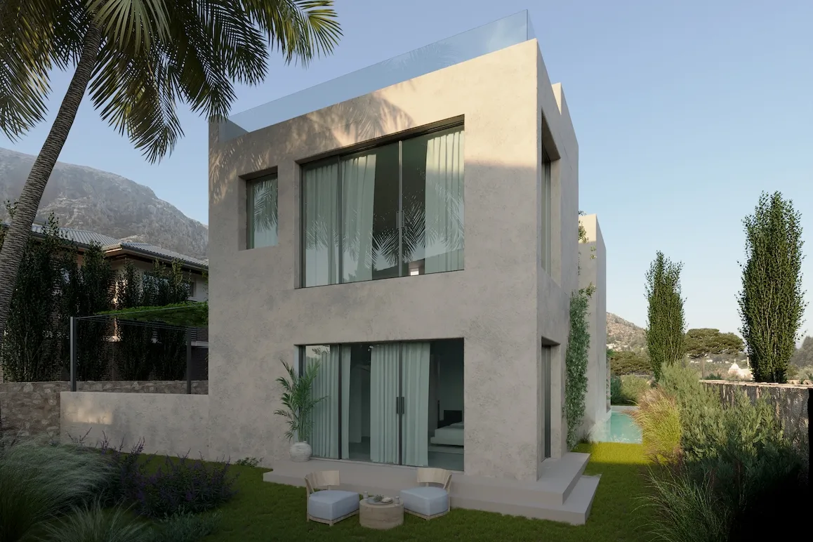 Exclusiva villa de nueva construcción en Colònia de Sant Pere: sueño mediterráneo con piscina y vistas al mar-4