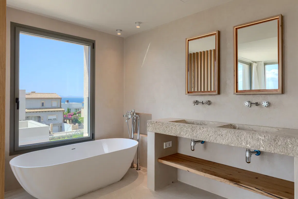 Vila exclusiva de nova construcció a Colònia de Sant Pere: un somni mediterrani amb piscina i vistes al mar.-13