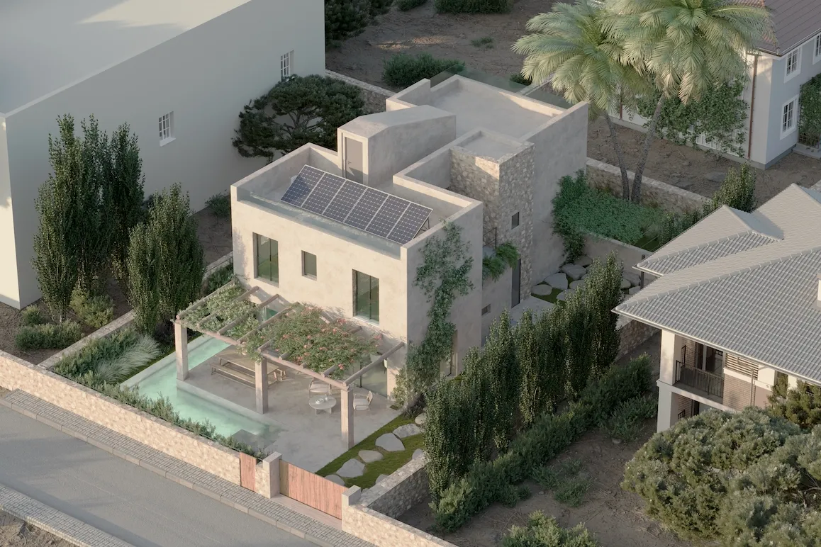 Exclusiva villa de nueva construcción en Colònia de Sant Pere: sueño mediterráneo con piscina y vistas al mar-7