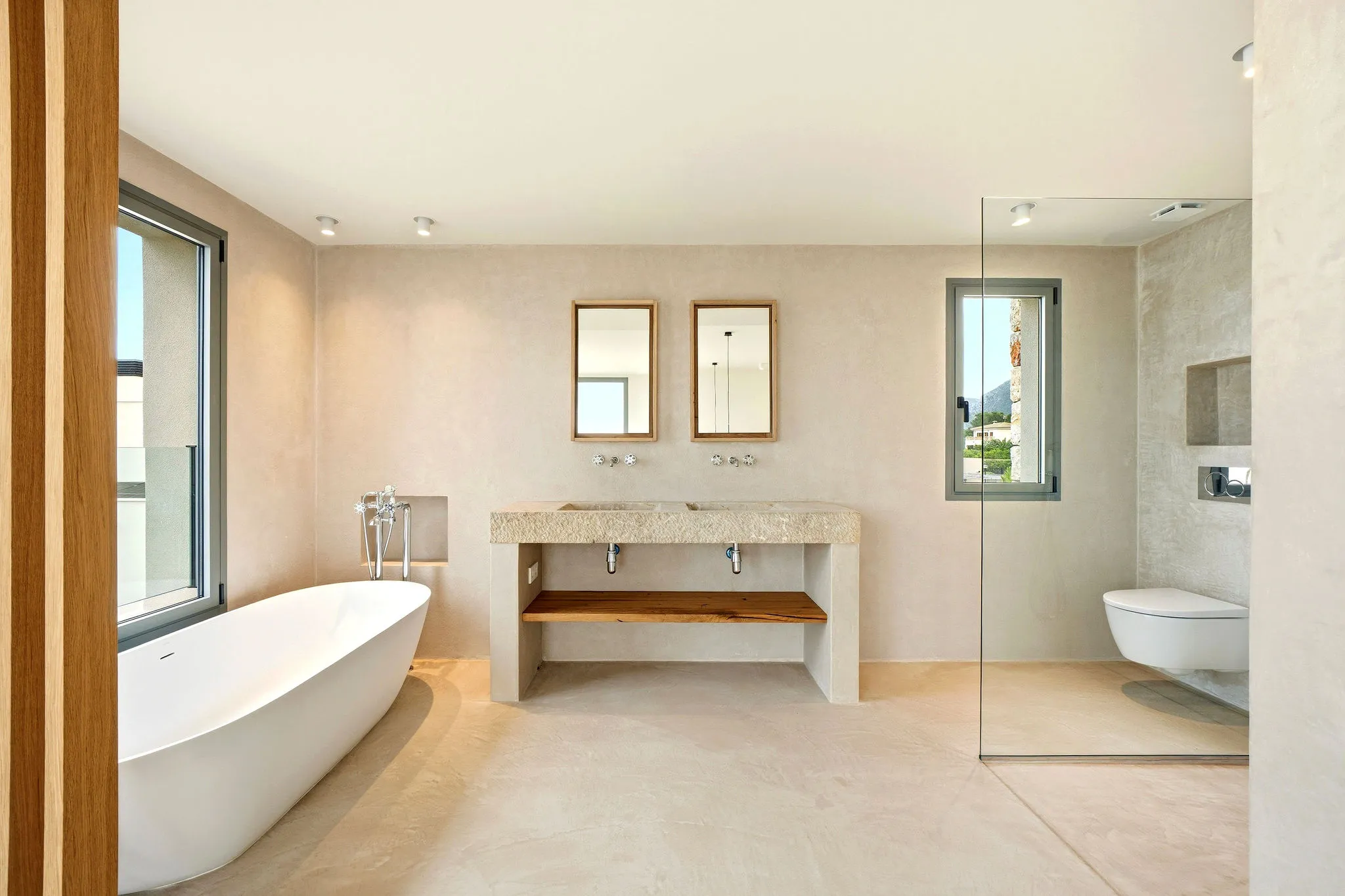 Exclusiva villa de nueva construcción en Colònia de Sant Pere: sueño mediterráneo con piscina y vistas al mar-10