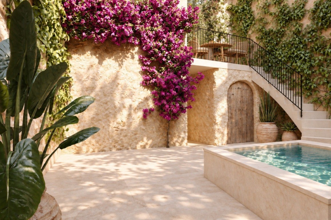 Townhouse for renovation with planned pool and garage in Artà