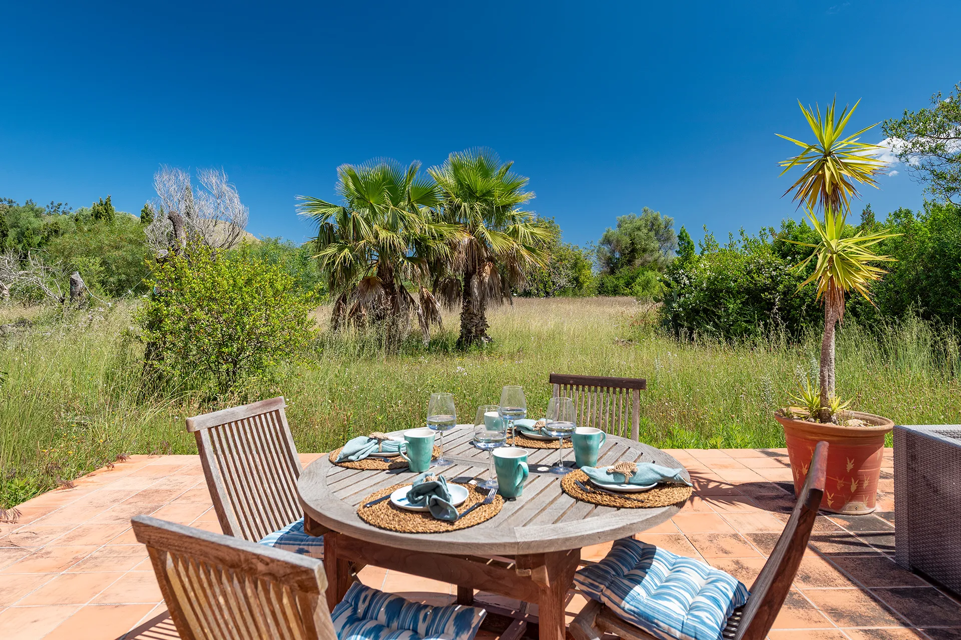 Eccezionale tenuta di campagna con vista panoramica e appartamenti per gli ospiti a Pollensa-17