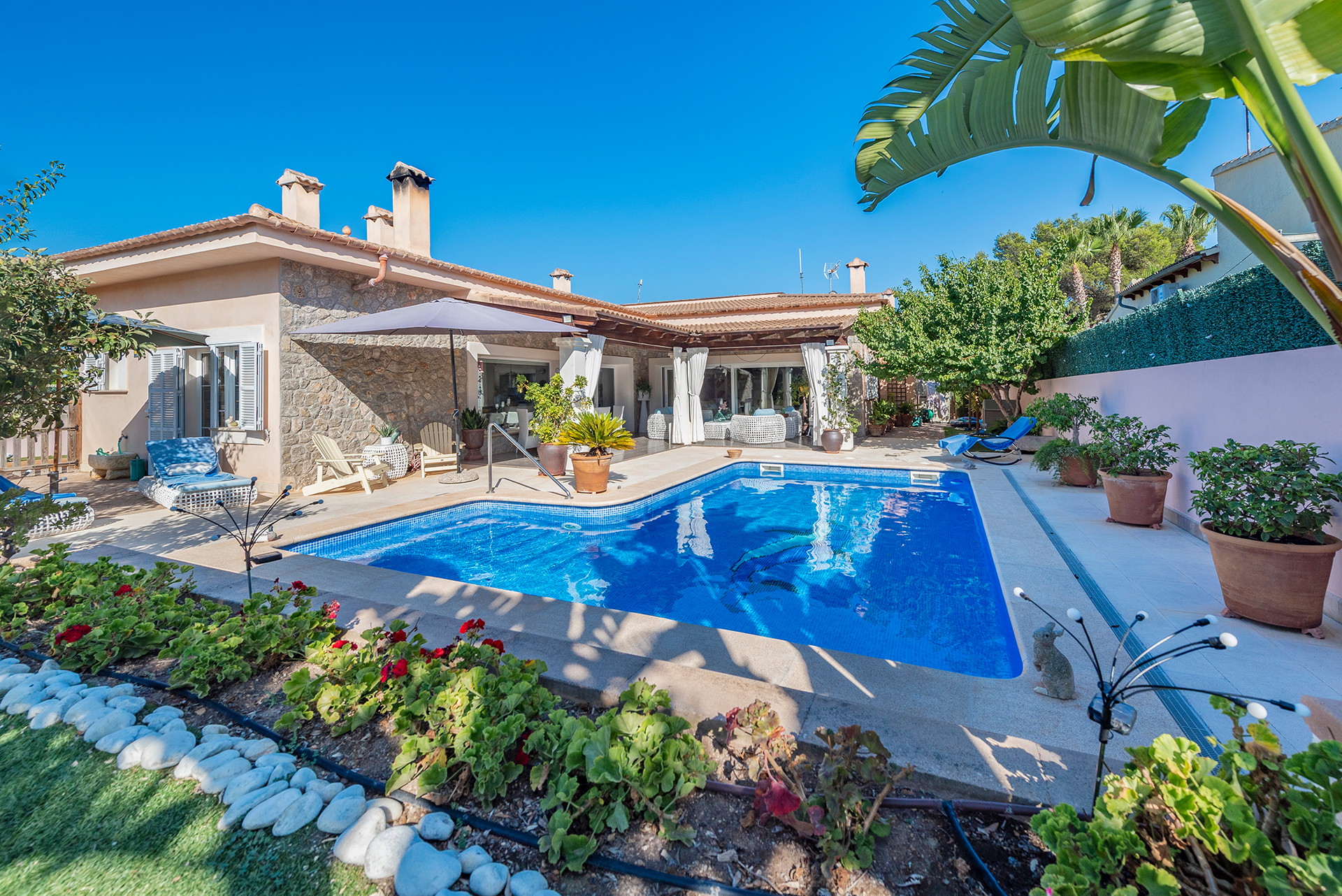 Villa mediterránea en una zona tranquila de Son Serra de Marina