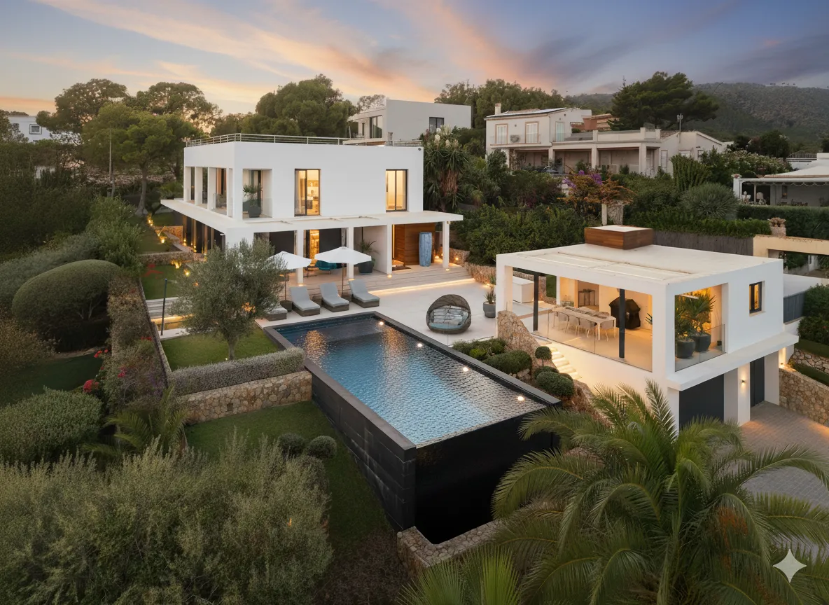 Exclusiva villa moderna con vistas panorámicas al mar y piscina infinita en ubicación privilegiada-16