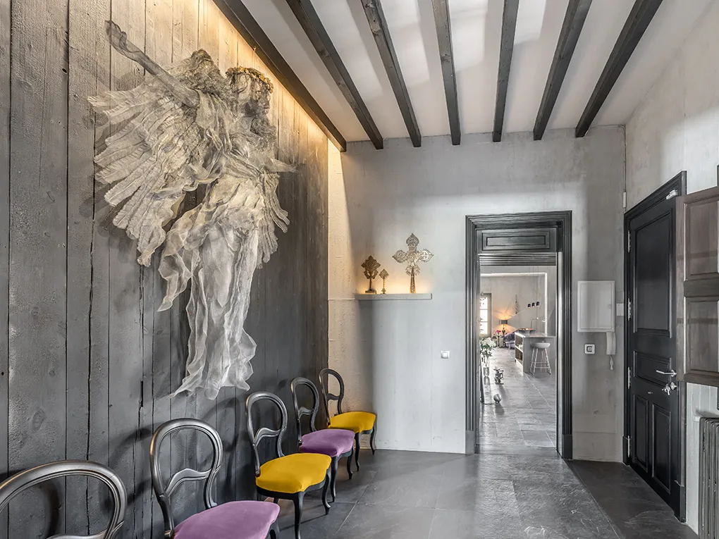 Storslået designer-penthouse i Old Town New York-stil-5