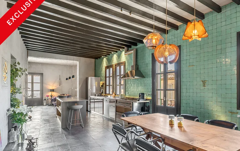 Magnifik designer takvåning i Gamla stan i Palma de Mallorca