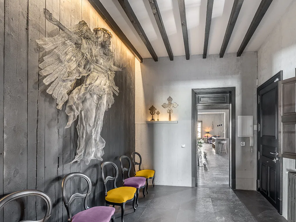 Magnificent designer penthouse in the Old Town - loft style-9