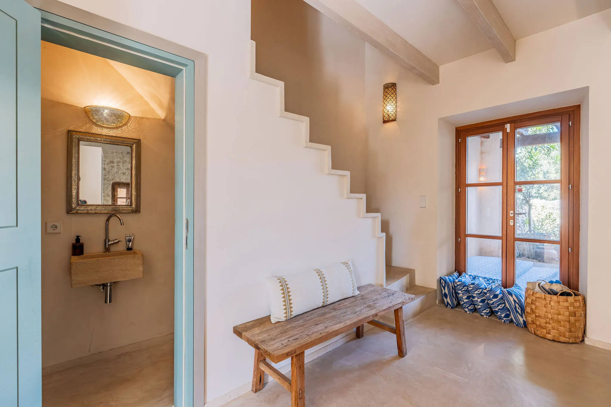 Encantadora casa de pueblo con casa de invitados en Santanyí-6