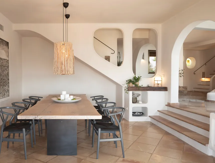 Charmig finca vid havet med pool och utsikt över solnedgången-6