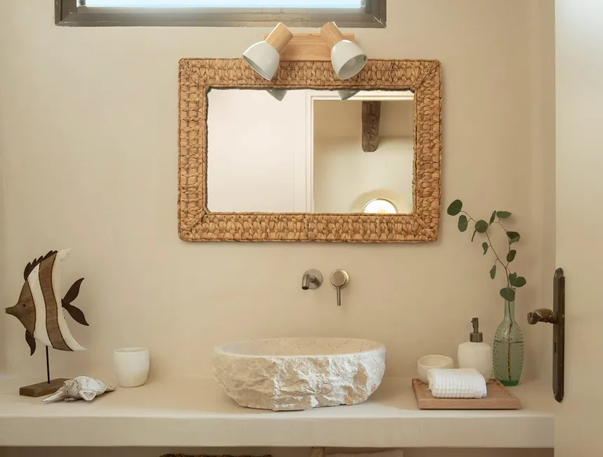 Очаровательная финка у моря с бассейном и видом на закат-22