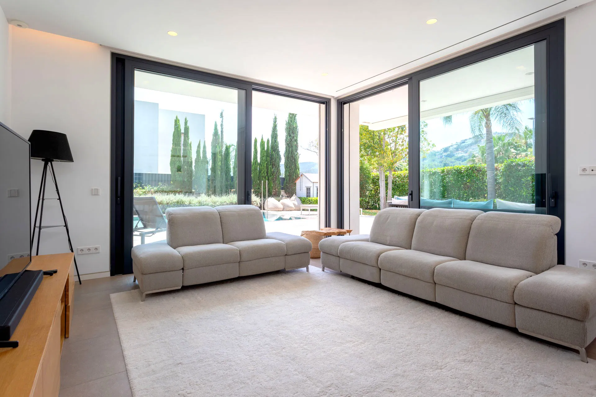 Elegant designer villa with garden in a tranquil setting-5