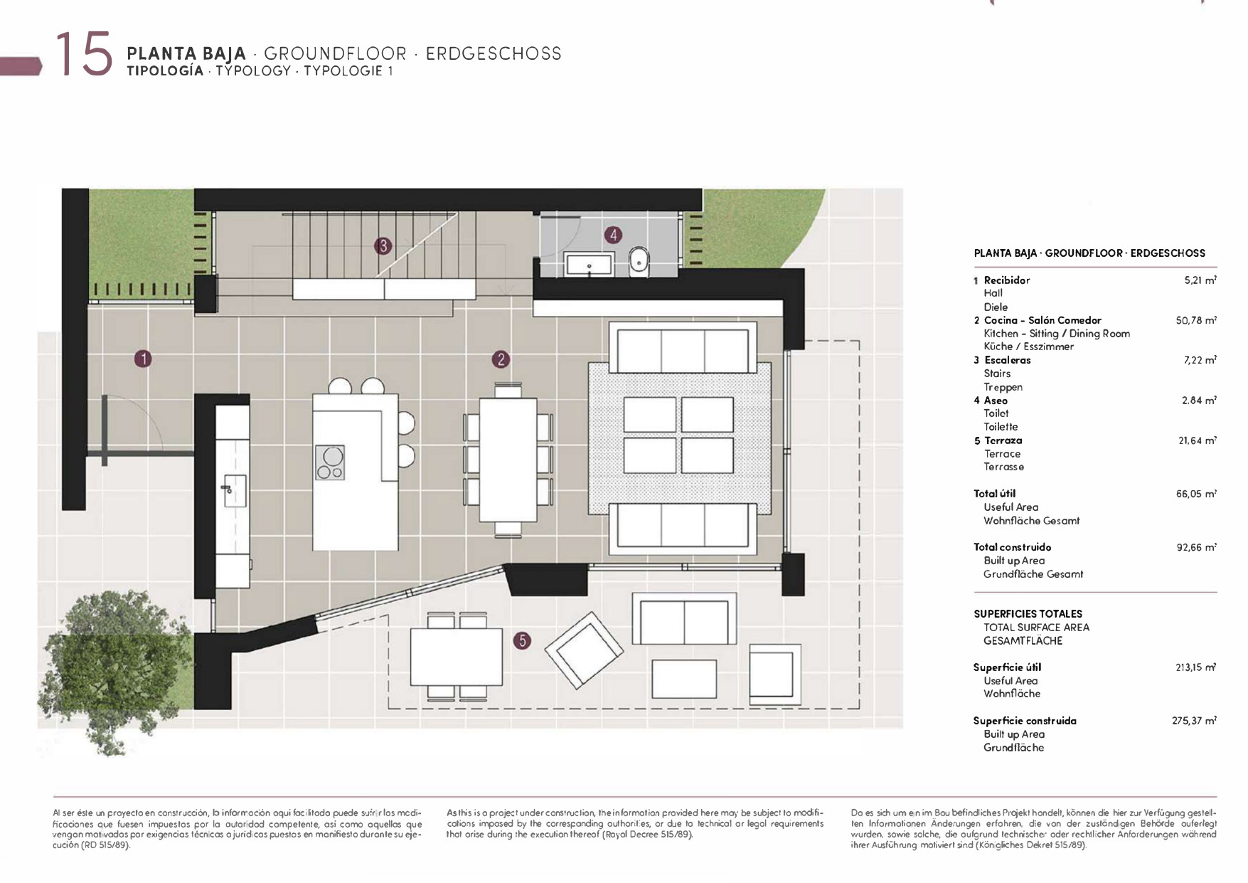 Elegant designer villa with garden in a tranquil setting-22