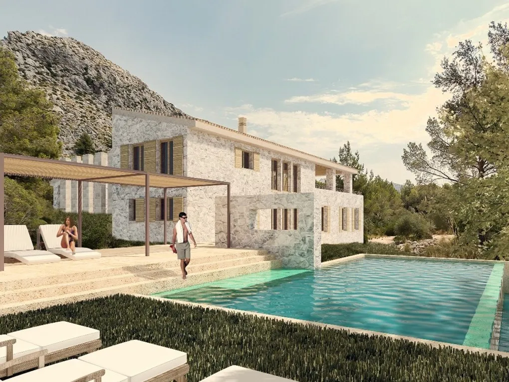 Grund i eksklusive og betagende omgivelser, Pollensa-1