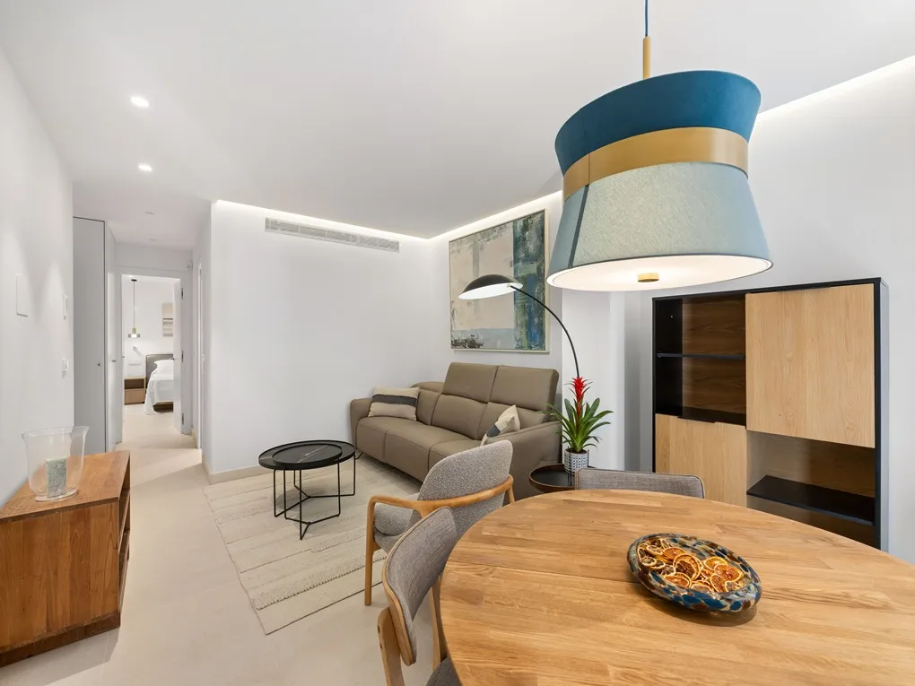 First-time occupancy, modern apartment with balcony, terrace, elevator and parking near San Nicolas-4