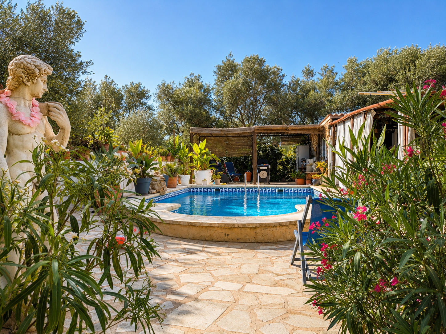 Self-Sufficient Finca Haven with Guest House, Saltwater Pool & Absolute Natural Idyll near Algaida-2