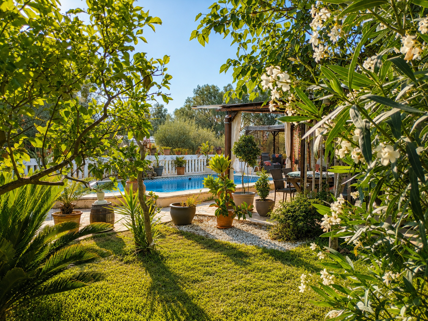 Self-Sufficient Finca Haven with Guest House, Saltwater Pool & Absolute Natural Idyll near Algaida-4
