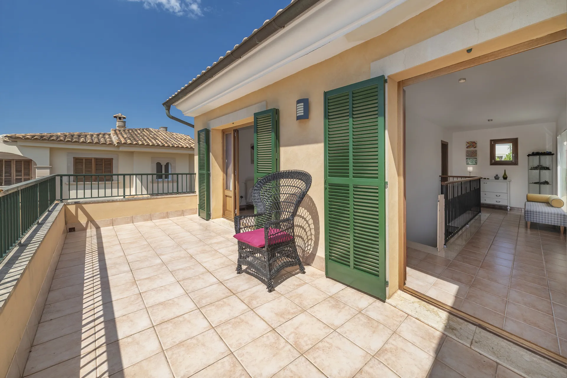 Adosado con vistas al mar, piscina y garaje – cerca del campo de golf y la playa en Alcanada, Mallorca-15
