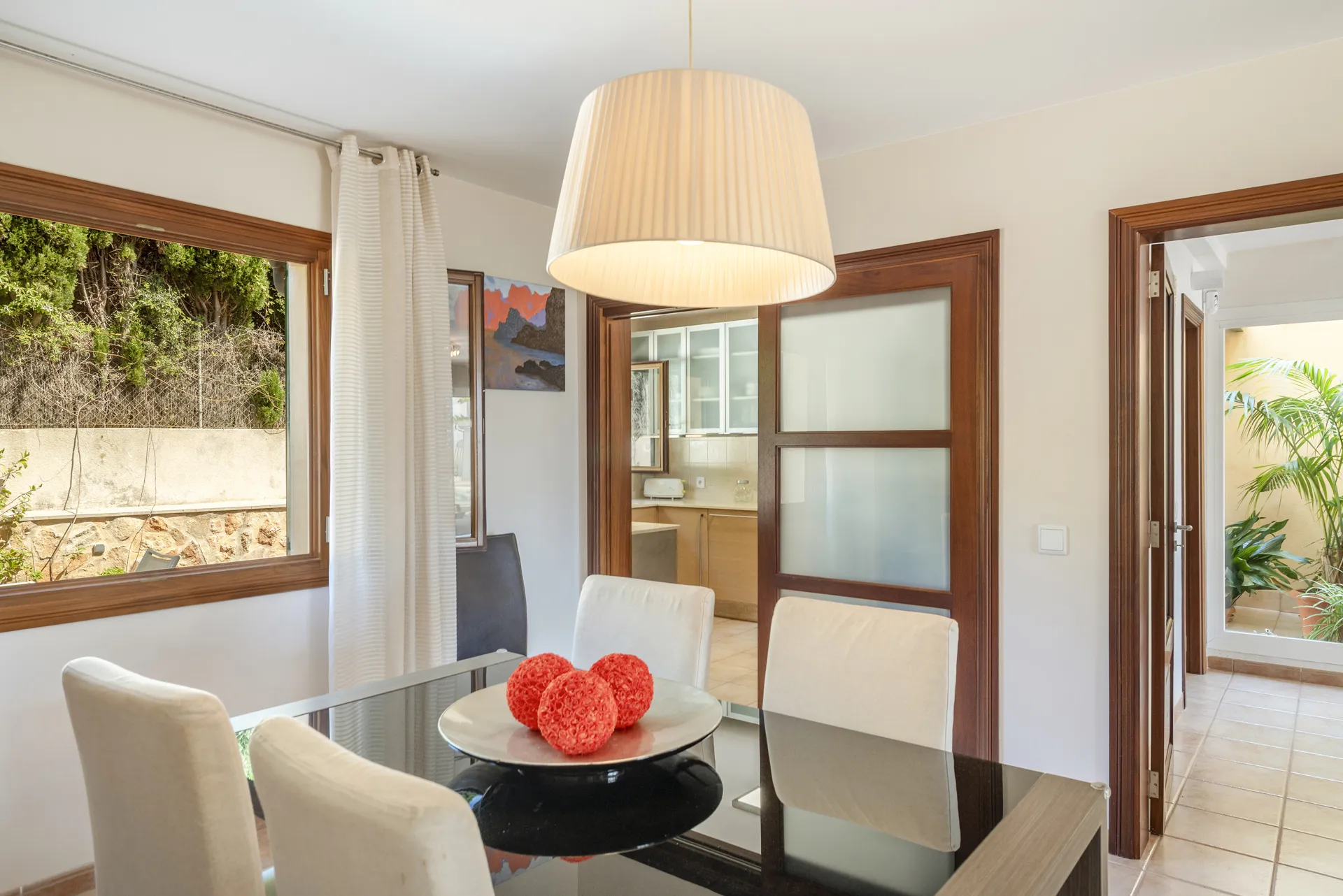 Verzorgd halfvrijstaand huis met zeezicht, zwembad en garage - dichtbij golfbaan en strand-8