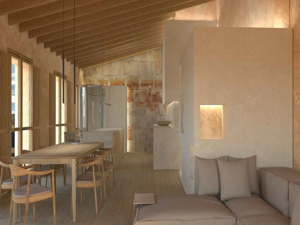 Renovatieproject met vergunning ingediend in Palma de Mallorca, oude stad-1