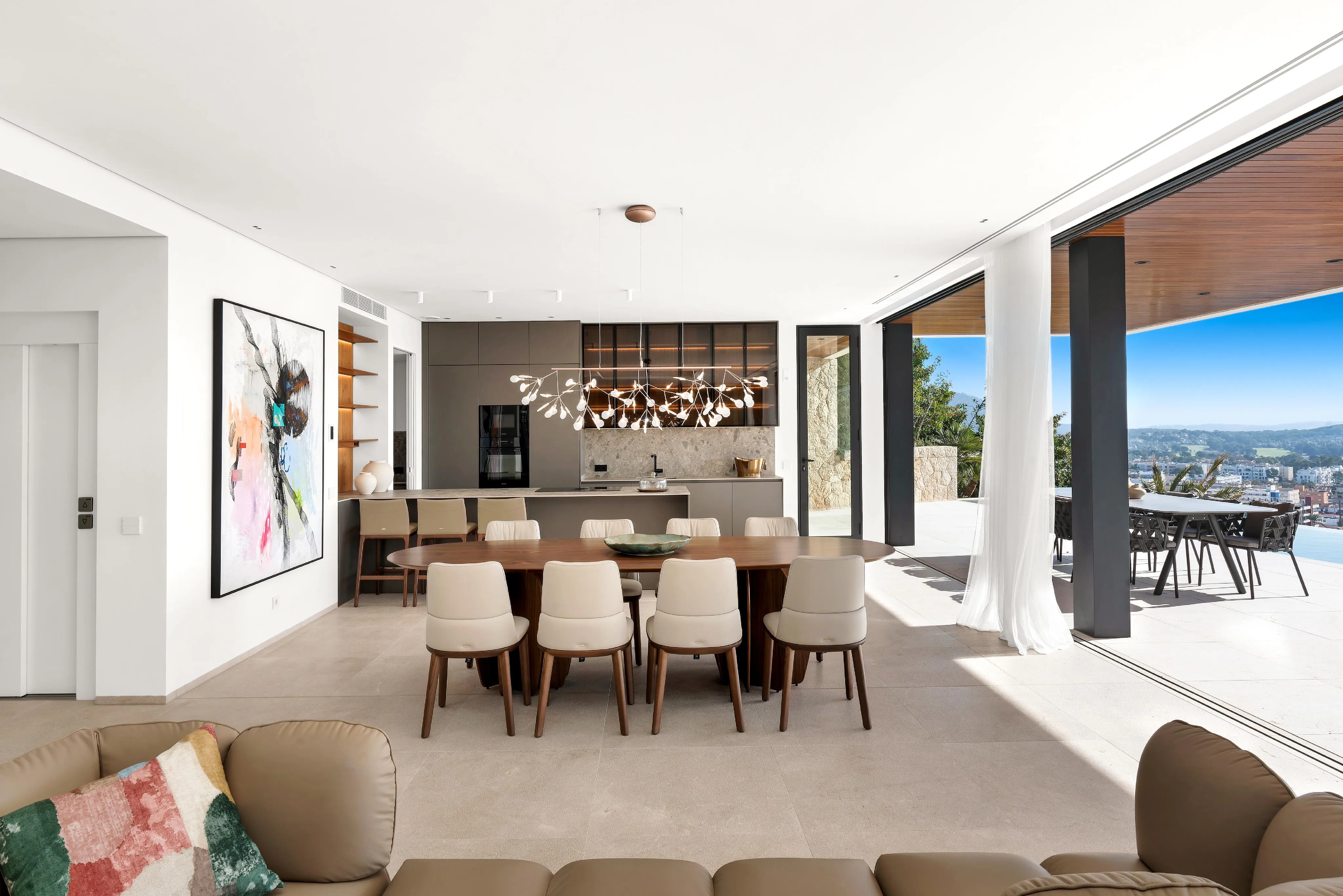 Vila de nova construcció amb inigualables vistes panoràmiques a la mar-6