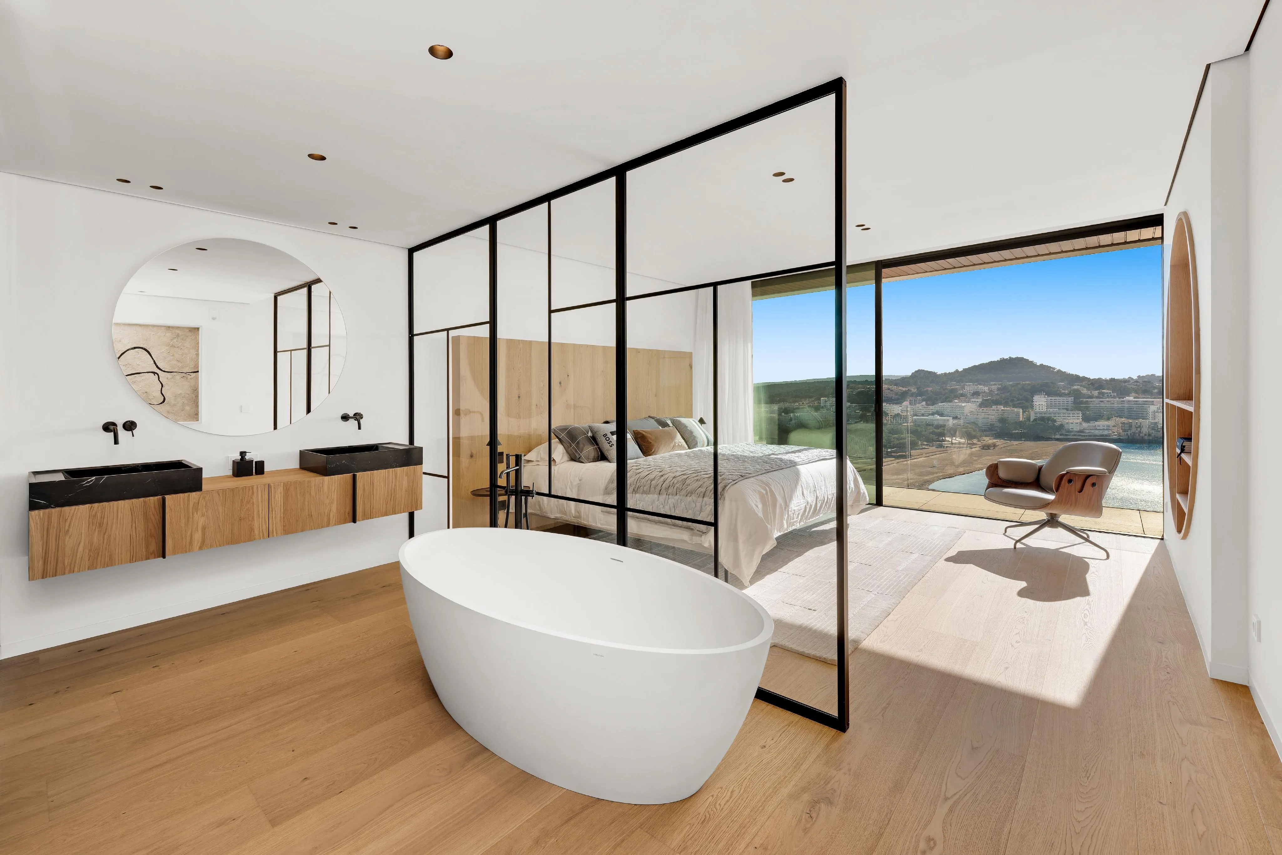 Villa neuve avec vue panoramique incomparable-11