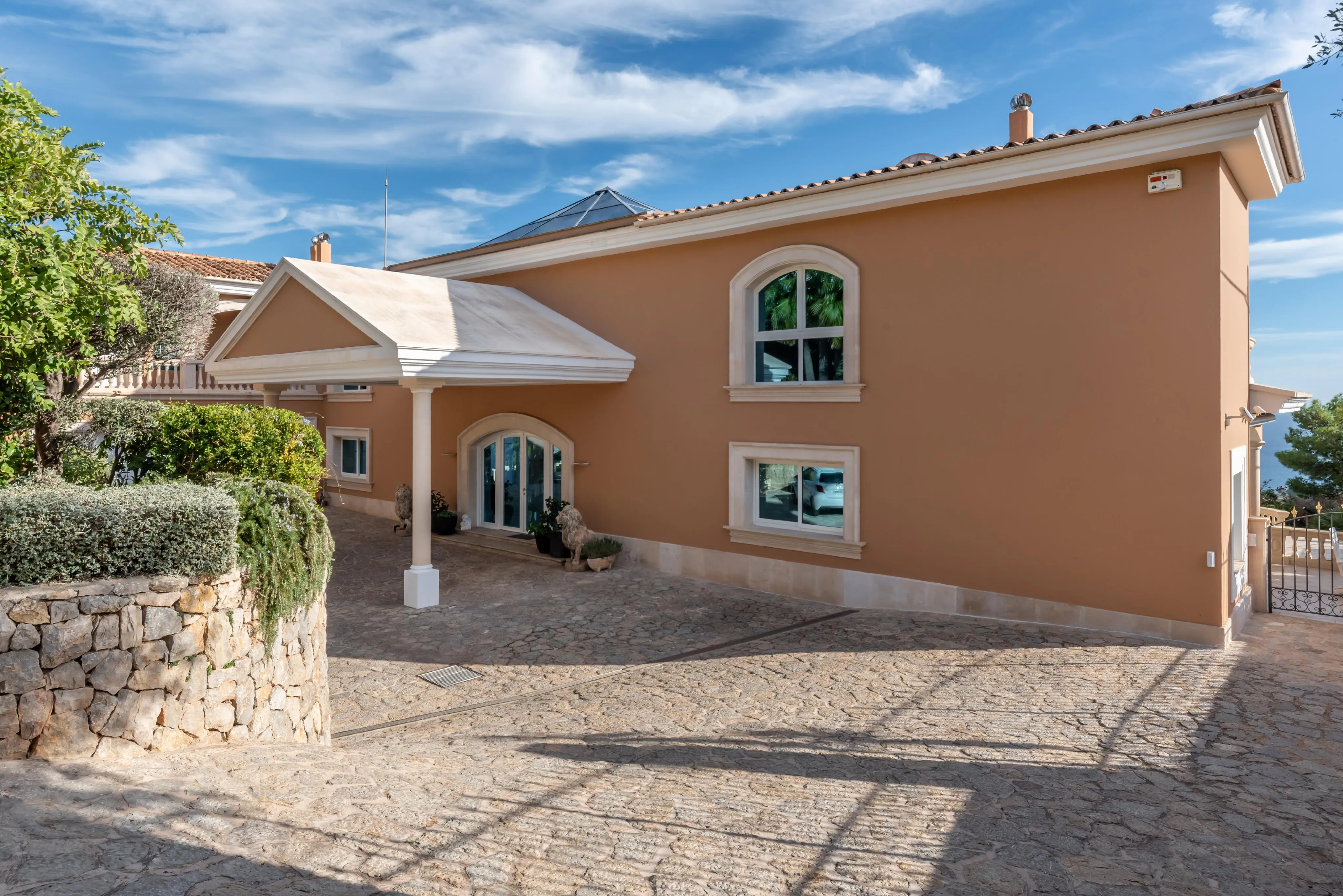 Magnífica villa mediterránea con vistas al mar impresionantes-20