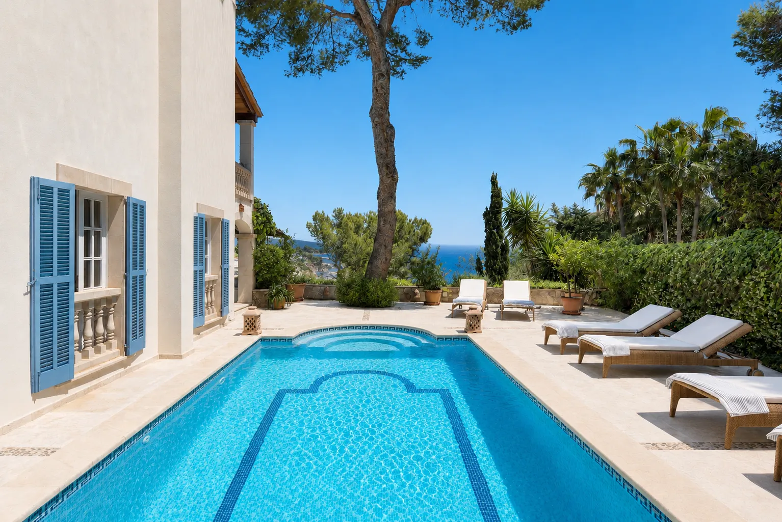 A charming  & secluded mediterranean villa with spectacular sea views-3