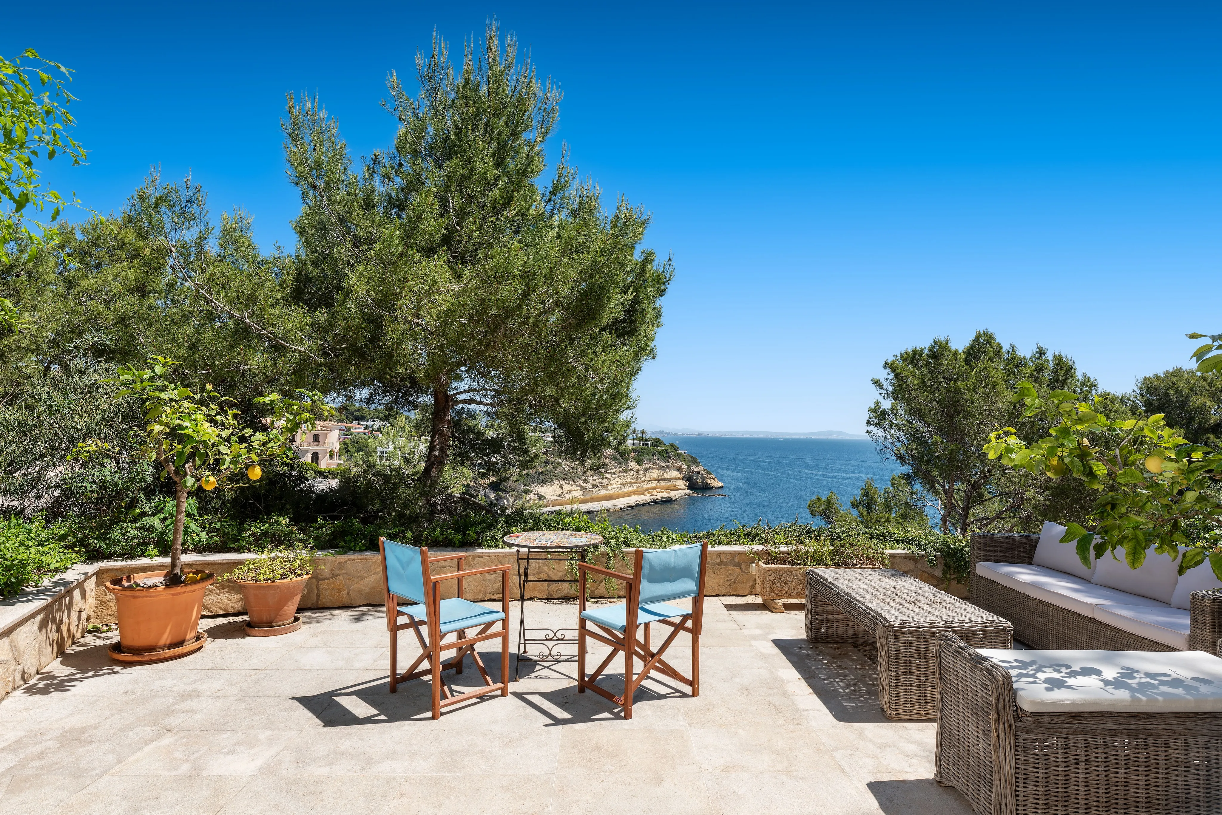 A charming  & secluded mediterranean villa with spectacular sea views-20
