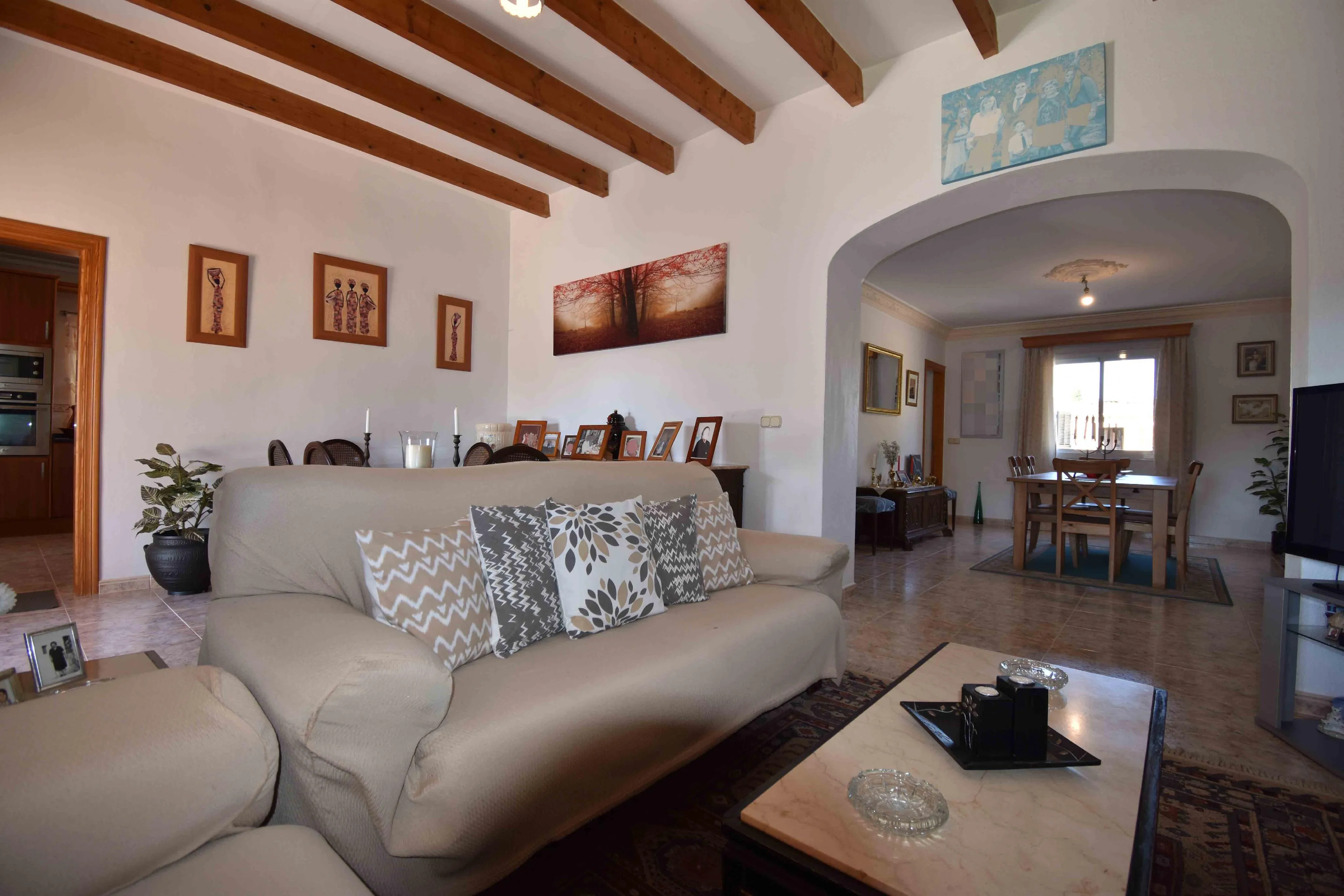 Rustik finca med pool og udsigt i Llucmajor-5