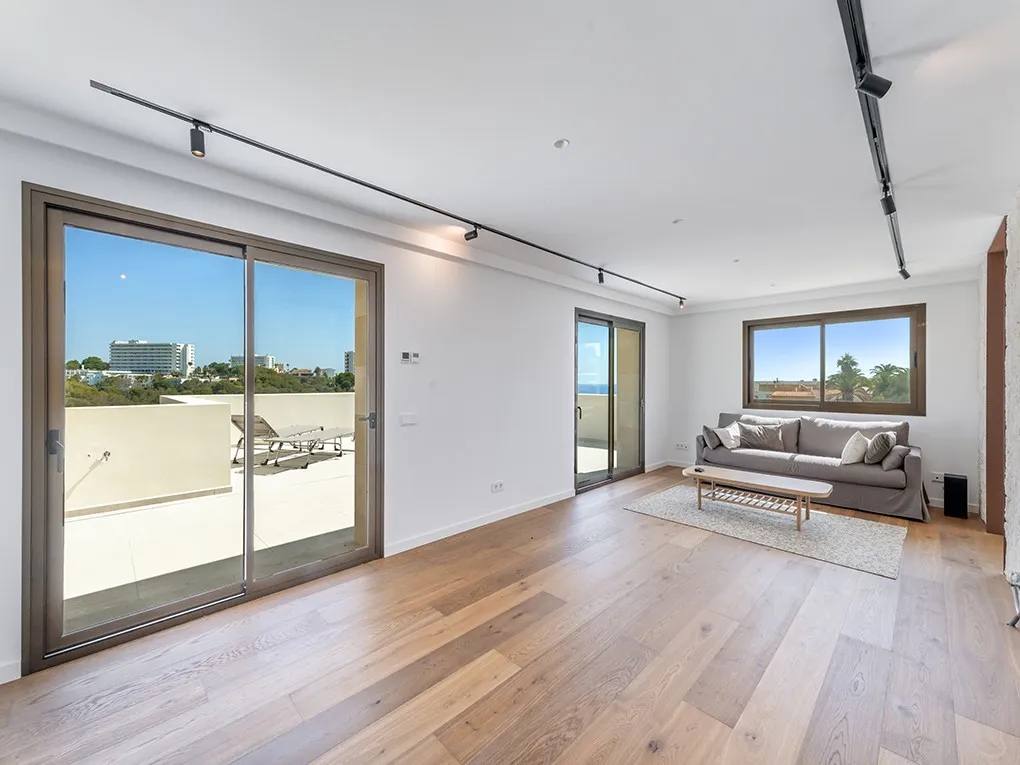 Newly Built Villa in Purist Style on the First Sea Line-8